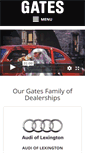 Mobile Screenshot of gatesautofamily.com